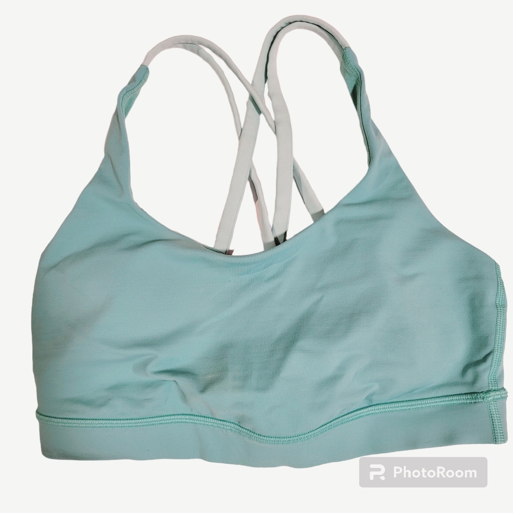 Lululemon Sports Bra Mint Green Size 6